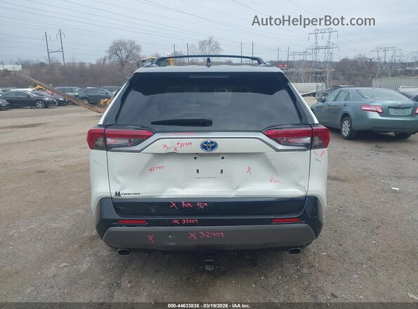 2T3EWRFV0KW027239 2019 TOYOTA RAV4 HYBRID White 