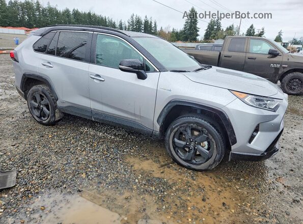 2T3EWRFV8LW060507 2020 TOYOTA RAV4 Серебряный Передняя правая четверть