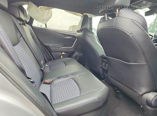 2T3EWRFV8LW060507 2020 TOYOTA RAV4 Серебряный Вид задней части салона