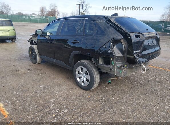 2T3F1RFV8NC258902 2022 TOYOTA LE Black უკანა მარცხენა