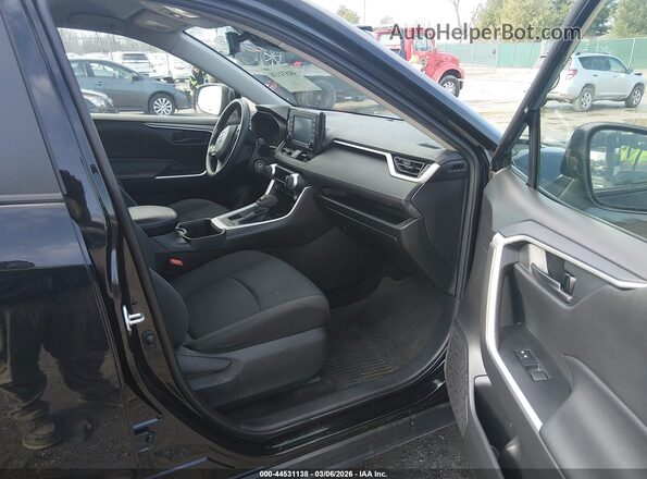 2T3F1RFV8NC258902 2022 TOYOTA LE Black წინა სალონის ხედი