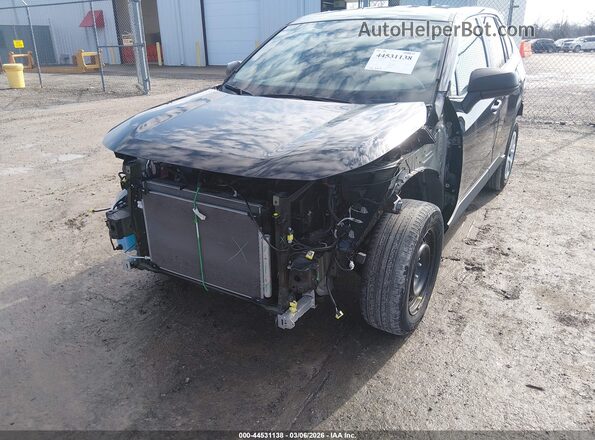 2T3F1RFV8NC258902 2022 TOYOTA LE Black წინა ხედი