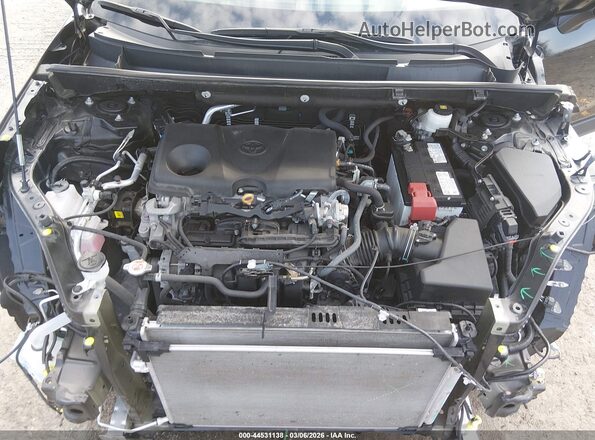 2T3F1RFV8NC258902 2022 TOYOTA LE Black უკანა ხედი