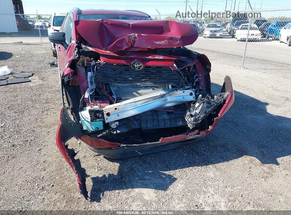 2T3H1RFVXMW127038 2021 TOYOTA LE Бордовый Вид спереди