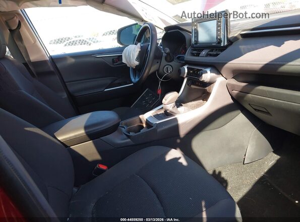 2T3H1RFVXMW127038 2021 TOYOTA LE Бордовый Вид салона спереди
