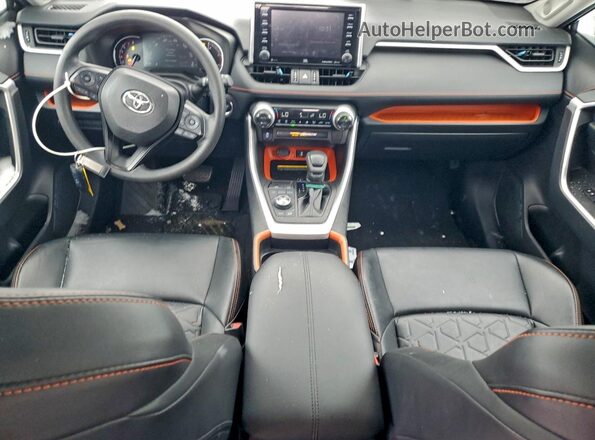 2T3J1RFV0KW003696 2019 TOYOTA RAV4 Черный Вид панели приборов
