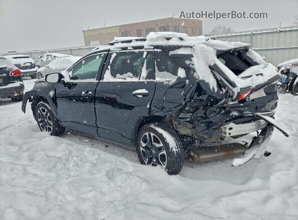 2T3J1RFV0KW003696 2019 TOYOTA RAV4 Черный Задняя левая четверть