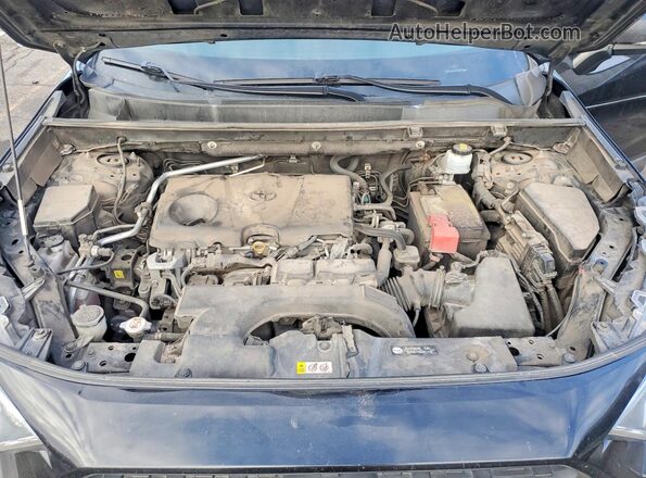 2T3J1RFV1KW019681 2019 TOYOTA RAV4 Черный Вид подкапотного пространства