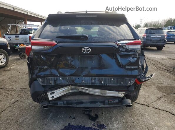 2T3J1RFV1KW019681 2019 TOYOTA RAV4 Черный Вид сзади