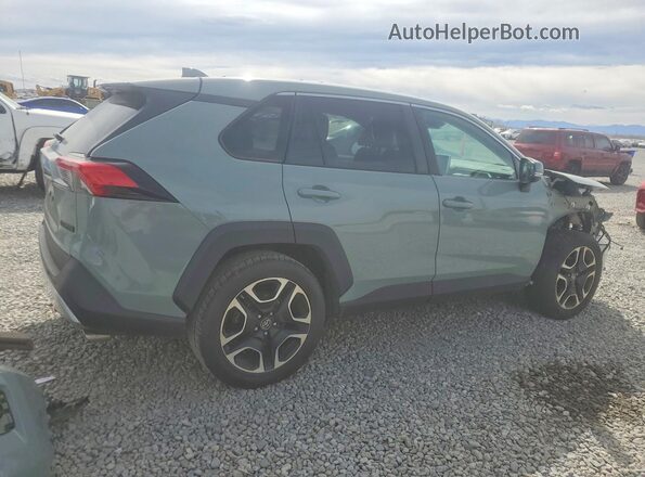 2T3J1RFV1KW021513 2019 TOYOTA RAV4 Gray Tył prawy