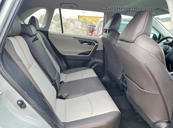 2T3J1RFV2KW017745 2019 TOYOTA RAV4 Gray Вид задньої частини салону