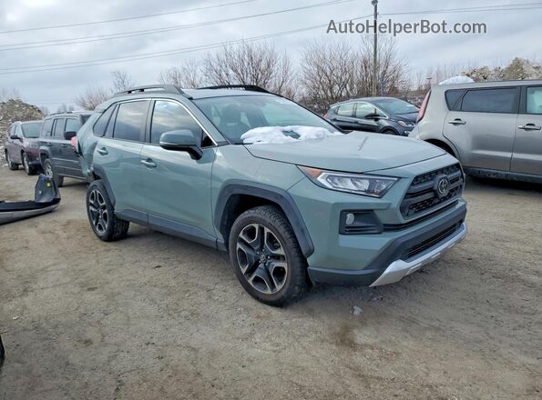 2T3J1RFV2KW017745 2019 TOYOTA RAV4 Gray Передня права чверть