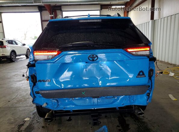 2T3J1RFV3KC041649 2019 TOYOTA RAV4 Blue უკანა ხედი