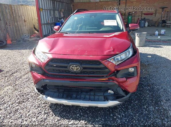 2T3J1RFV4LC135668 2020 TOYOTA RAV4 Красный Вид щитка приборов