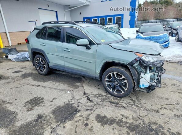 2T3J1RFV5KW007419 2019 TOYOTA RAV4 Gray Առջևի աջ