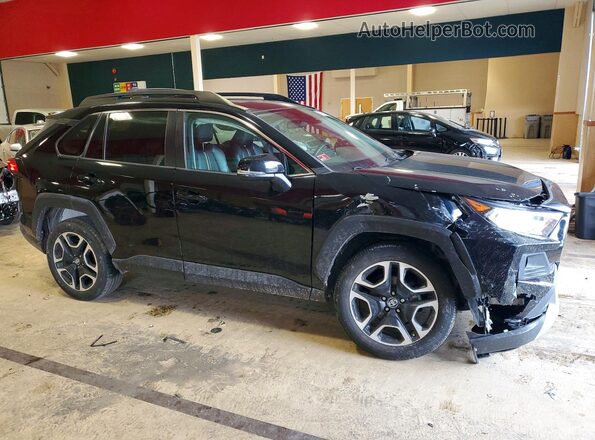 2T3J1RFV6KW003105 2019 TOYOTA RAV4 Серый Передняя правая четверть