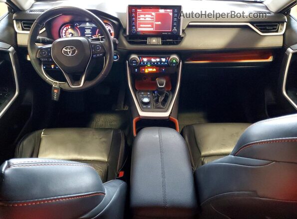 2T3J1RFV6KW003105 2019 TOYOTA RAV4 Серый Вид панели приборов