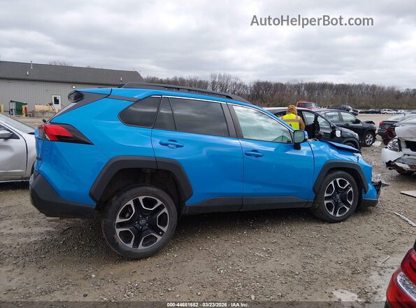 2T3J1RFVXLC082538 2020 TOYOTA RAV4 Синий Вид щитка приборов
