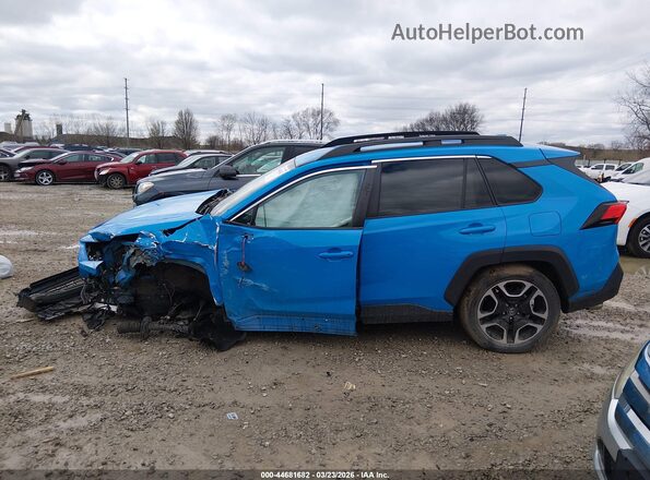 2T3J1RFVXLC082538 2020 TOYOTA RAV4 Синий Вид задней части салона