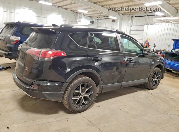 2T3JFREV1GW446899 2016 TOYOTA RAV4 Black Задня права чверть