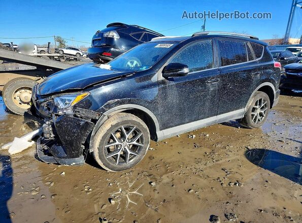 2T3JFREV2GW498610 2016 TOYOTA RAV4 Black Передня ліва чверть
