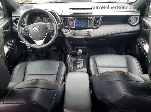 2T3JFREV5HW687687 2017 TOYOTA RAV4 Black Vista del salpicadero