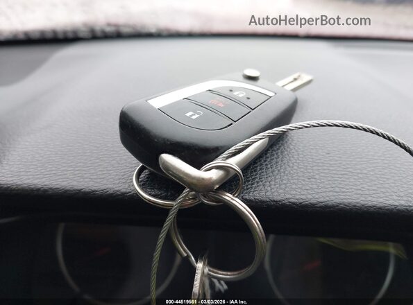 2T3K1RFV1LC041185 2020 TOYOTA LE Red Вид панелі приладів