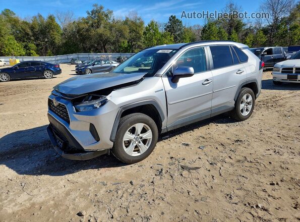 2T3MWRFV1KW027083 2019 TOYOTA RAV4 Серебряный Передняя левая четверть