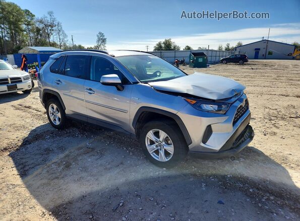 2T3MWRFV1KW027083 2019 TOYOTA RAV4 Серебряный Передняя правая четверть