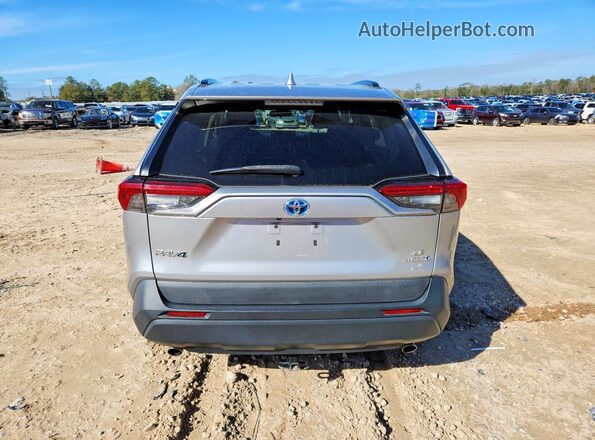 2T3MWRFV1KW027083 2019 TOYOTA RAV4 Серебряный Вид сзади