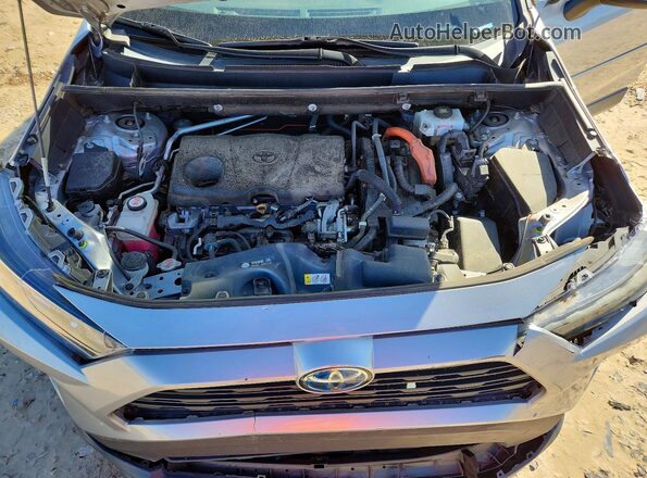 2T3MWRFV1KW027083 2019 TOYOTA RAV4 Серебряный Вид подкапотного пространства