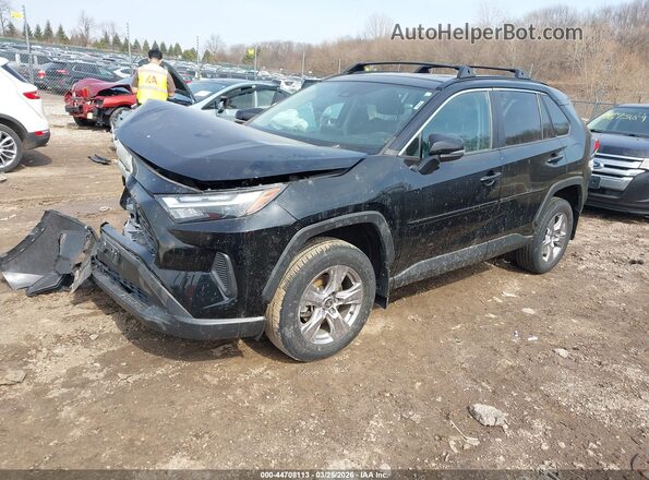 2T3P1RFV7NC276294 2022 TOYOTA LE Черный Передняя левая четверть