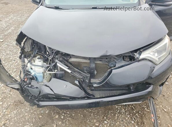 2T3RFREVXJW705447 2018 TOYOTA RAV4 Black Vista del compartimento del motor