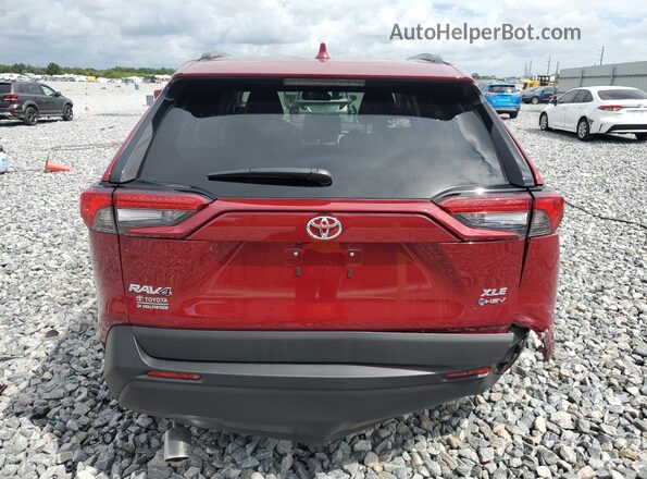 2T3RWRFV3SW267886 2025 TOYOTA RAV4 Red Vista trasera