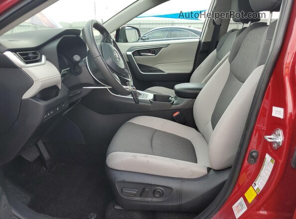 2T3RWRFV3SW267886 2025 TOYOTA RAV4 Red Vista interior delantera
