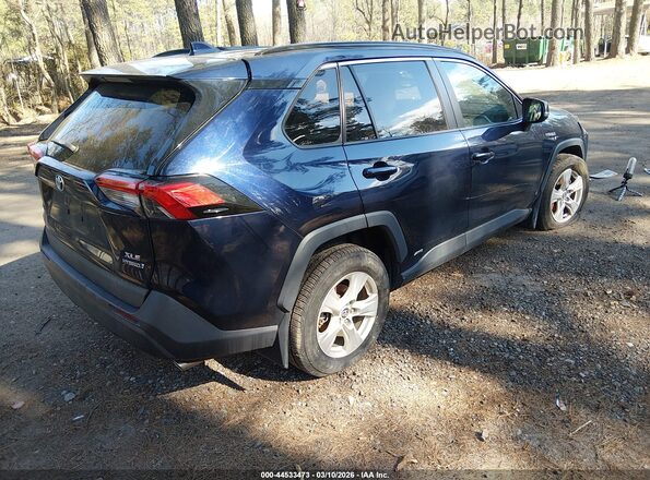 2T3RWRFV5LW070073 2020 TOYOTA LE Синий Задняя правая четверть