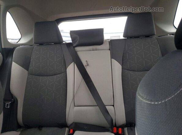 2T3RWRFV7KW046176 2019 TOYOTA RAV4 White Rear seats view