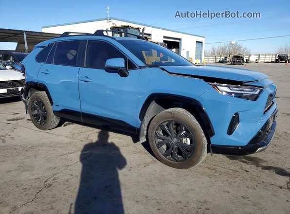 2T3T6RFV8RW077730 2024 TOYOTA RAV4 Синий Передняя правая четверть