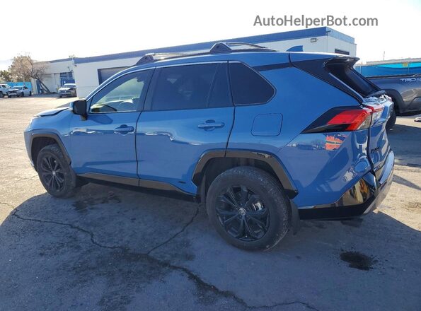 2T3T6RFV8RW077730 2024 TOYOTA RAV4 Синий Задняя левая четверть