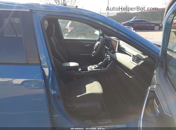 2T3T6RFVXRW057320 2024 TOYOTA RAV4 HYBRID Blue Front interior view