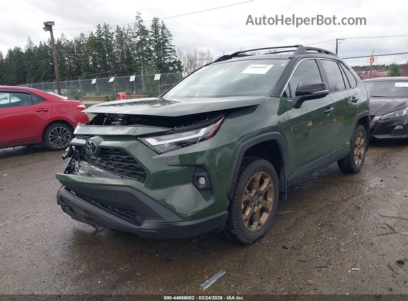 2T3UWRFV0SW253504 2025 TOYOTA RAV4 HYBRID Green Przód lewy