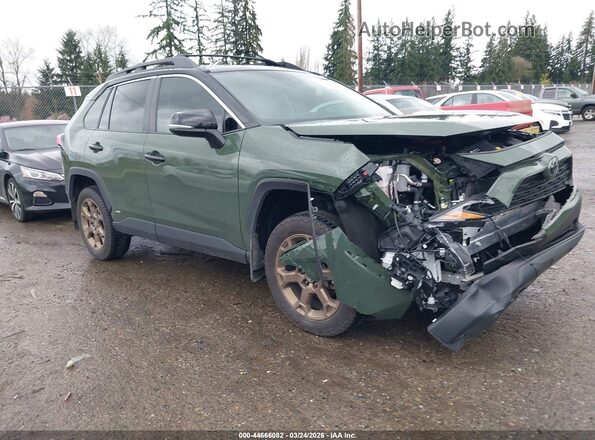2T3UWRFV0SW253504 2025 TOYOTA RAV4 HYBRID Green Przód prawy