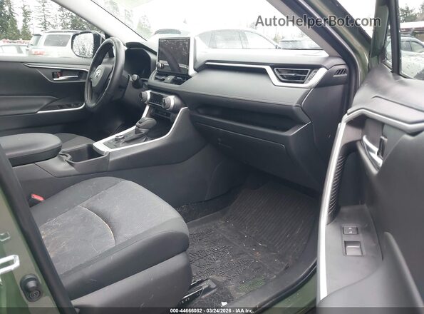 2T3UWRFV0SW253504 2025 TOYOTA RAV4 HYBRID Green Widok wnętrza z przodu