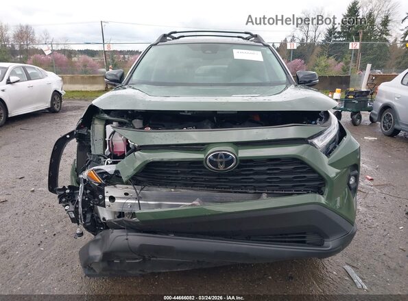 2T3UWRFV0SW253504 2025 TOYOTA RAV4 HYBRID Green Widok zestawu wskaźników