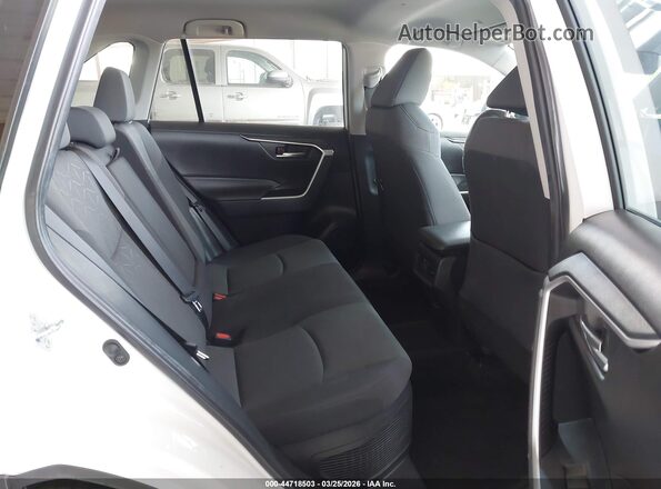 2T3UWRFV1PW168548 2023 TOYOTA RAV4 HYBRID White VIN კოდის სტიკერის ხედი