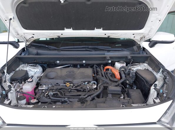 2T3UWRFV1PW168548 2023 TOYOTA RAV4 HYBRID White უკანა ხედი