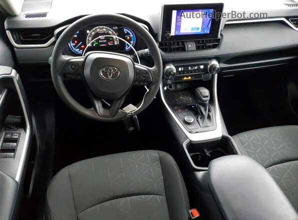 2T3UWRFV4PW176580 2023 TOYOTA RAV4 Black Առջևի վահանակի տեսք
