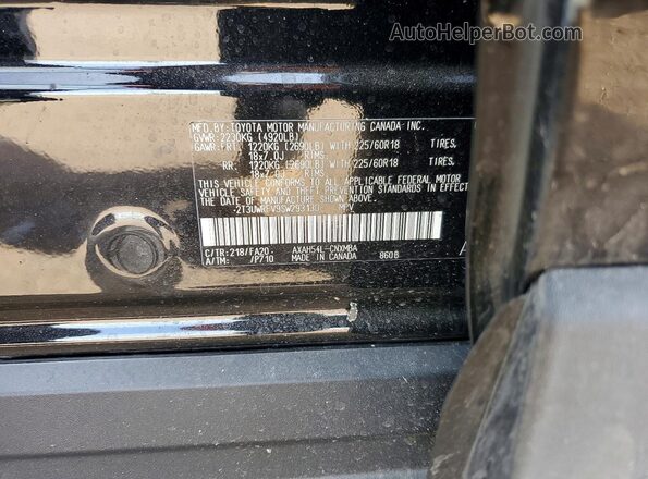 2T3UWRFV9SW293130 2025 TOYOTA RAV4 Black Widok komory silnika