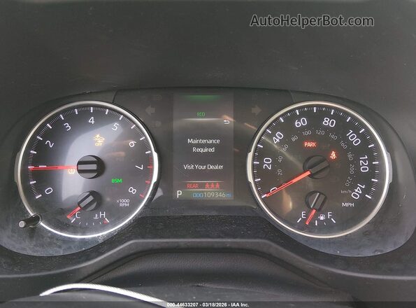 2T3W1RFV0LW083198 2020 TOYOTA LE White Widok tylnych siedzeń