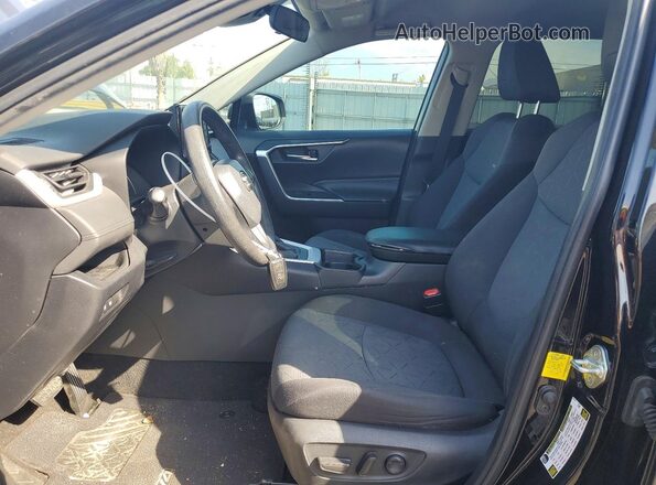 2T3W1RFV1LW096350 2020 TOYOTA LE Черный Вид салона спереди